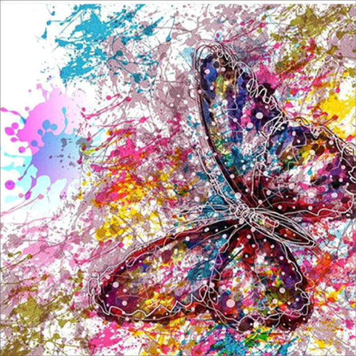L/ Diamond Painting - 30*30 - mange ulike motiver